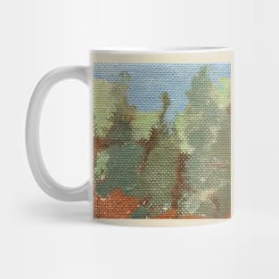 watercolour forest Mug